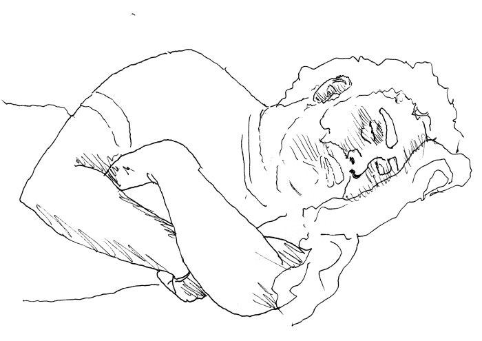 Durmiendo. Autorretratos de viaje