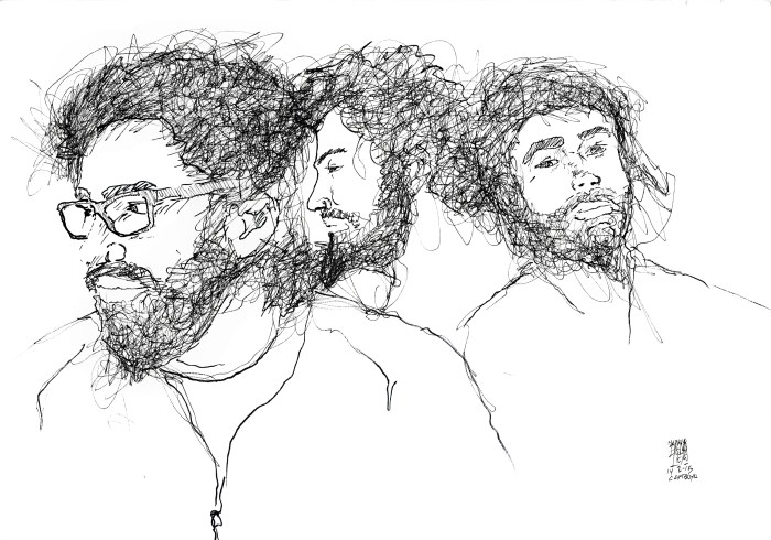 Tres. Autorretratos de viaje